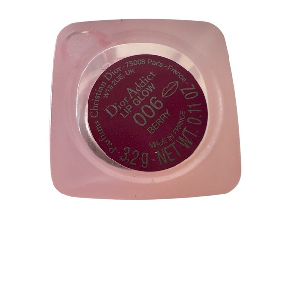 Dior Addict Lip Glow, Reviving Lip Balm (3.2g/0.11oz)‎ , New 006 BERRY - Picture 4 of 4
